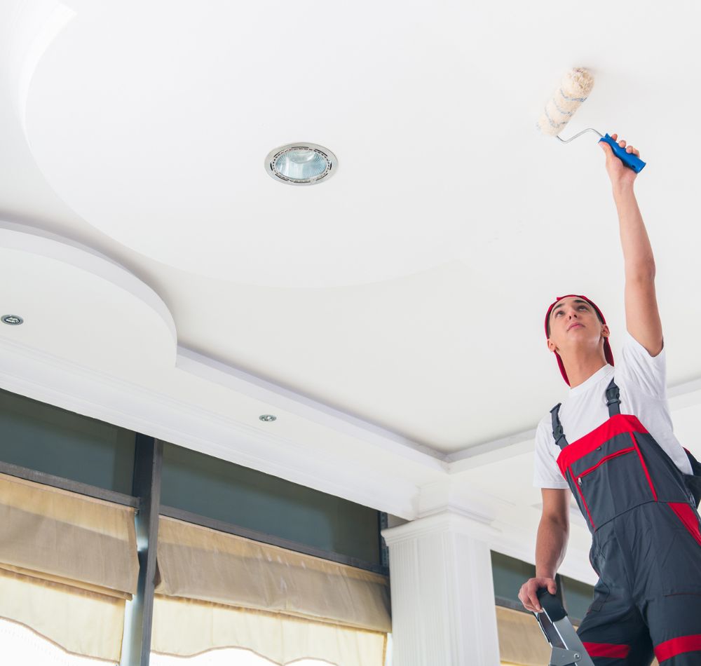 flat ceiling paint contractor