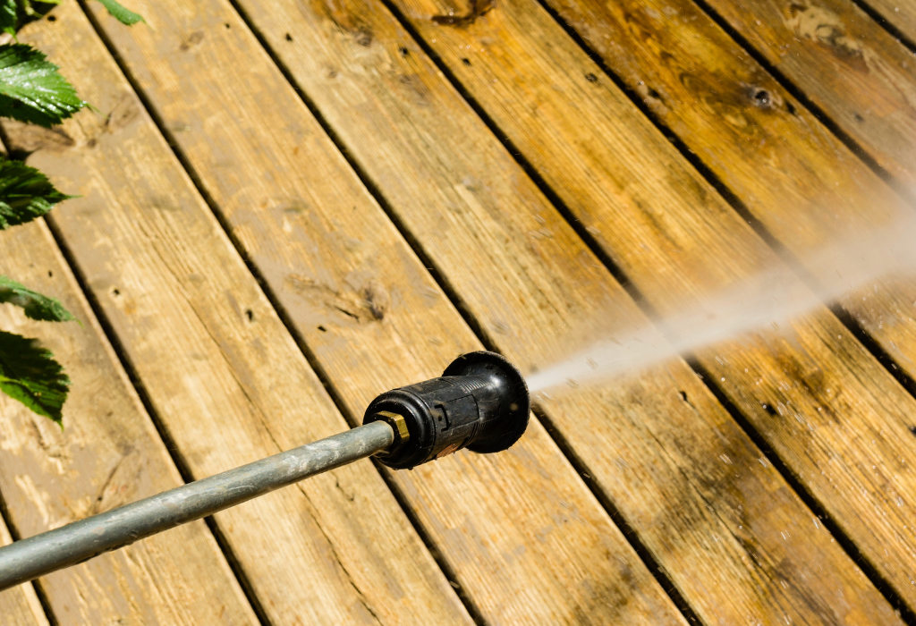 Deck Cleaning