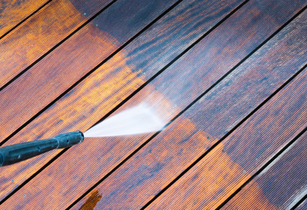 Deck & Patio Cleaning​