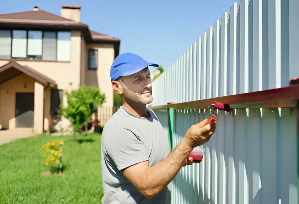 fence painting
