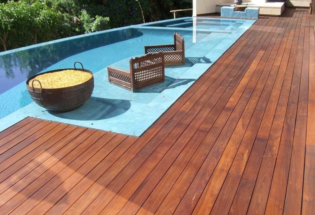 full deck staining