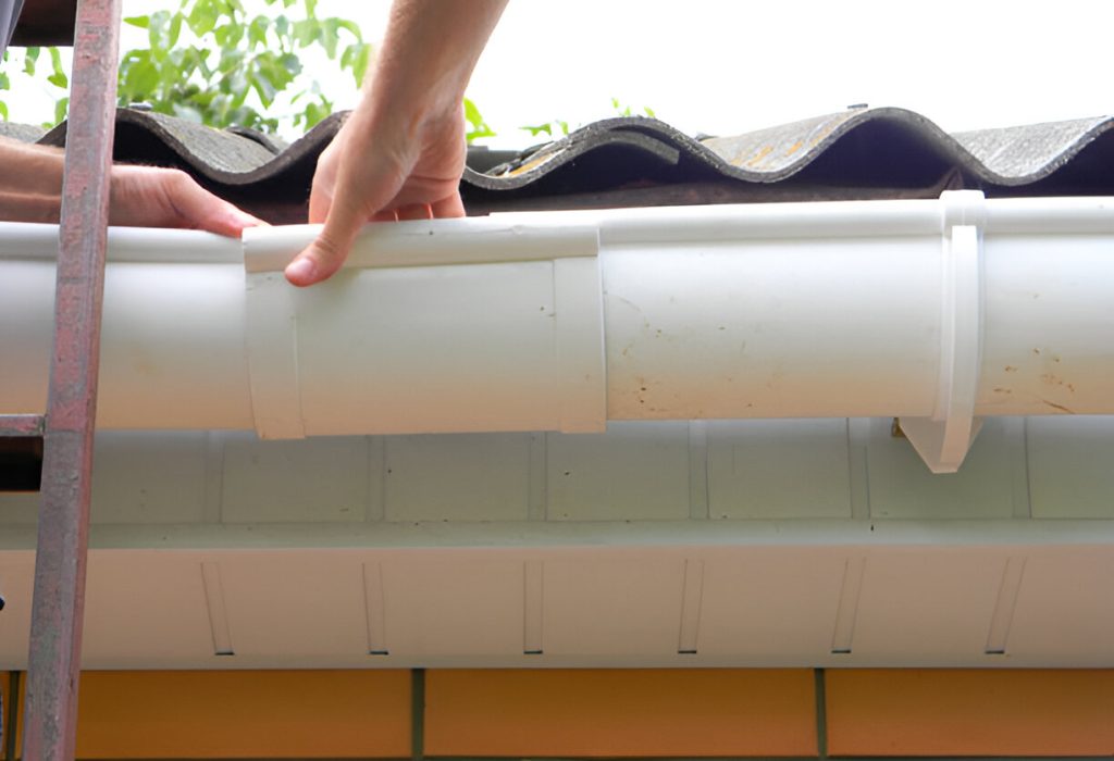 minor gutter adjustments