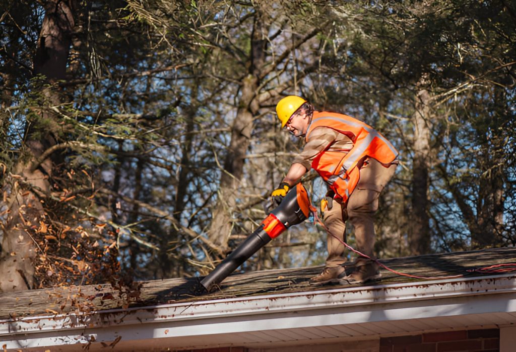 roofline blow-off